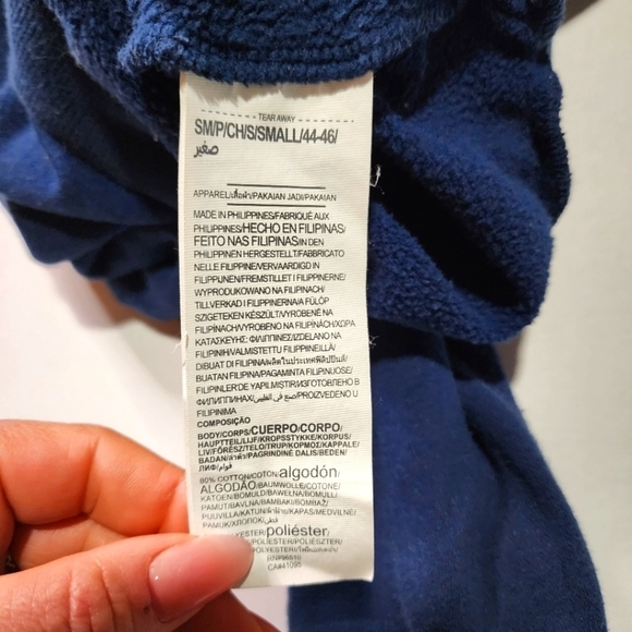 Under Armour Pullover Hoodie Small Dark Blue - Picture 4 of 5